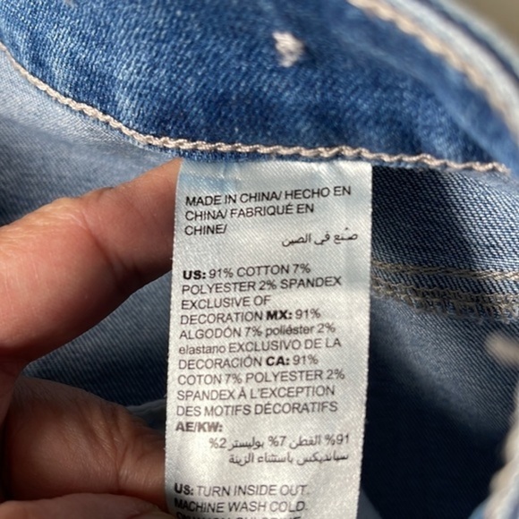 Chico's Denim Blue Jeans Jeggings Size 10R/1.5R GUC #4443 - Picture 4 of 5